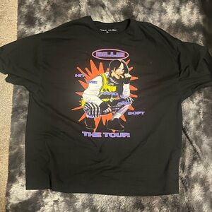 Billie Eilish Black 'The Tour' Graphic Tee
